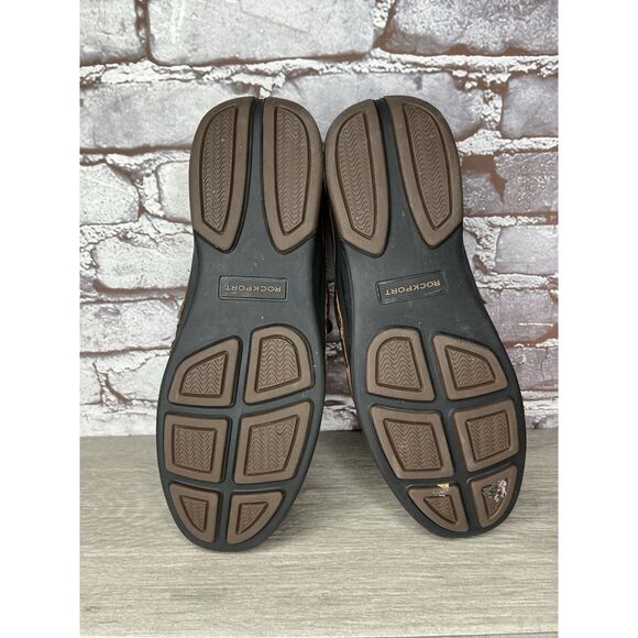 Rockport K52456 Brown Leather Casual Lace Up Casual Sneakers Men’s Sz 9M US/42EU main image 5